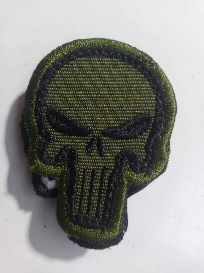 PARCHES BORDADOS PUNISHER Y OTROS