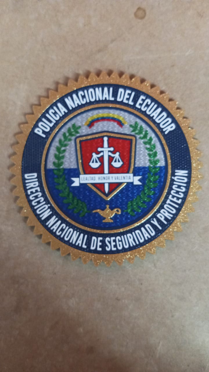PARCHES HOLOFLEX DE ESCUDOS POLICIA