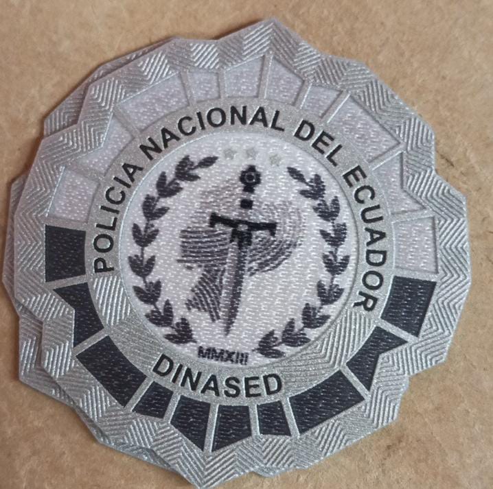 PARCHES HOLOFLEX DE ESCUDOS POLICIA