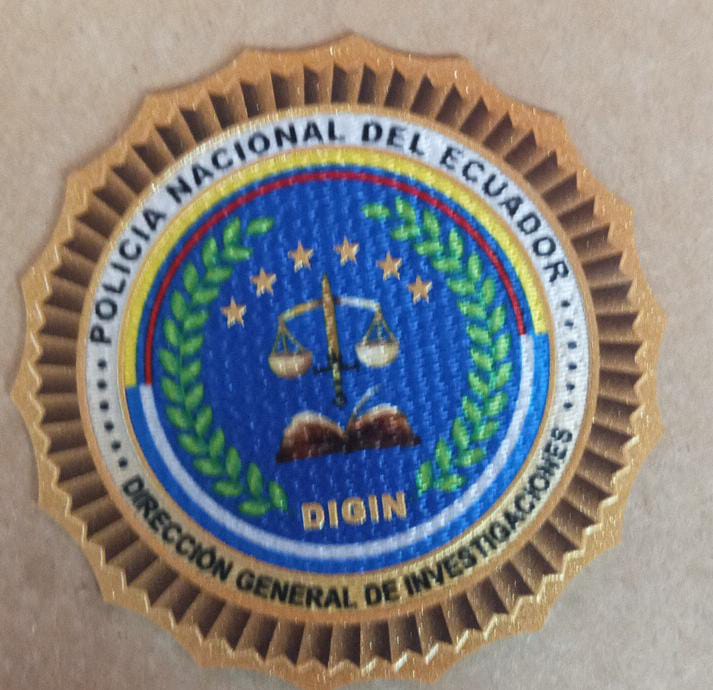PARCHES HOLOFLEX DE ESCUDOS POLICIA