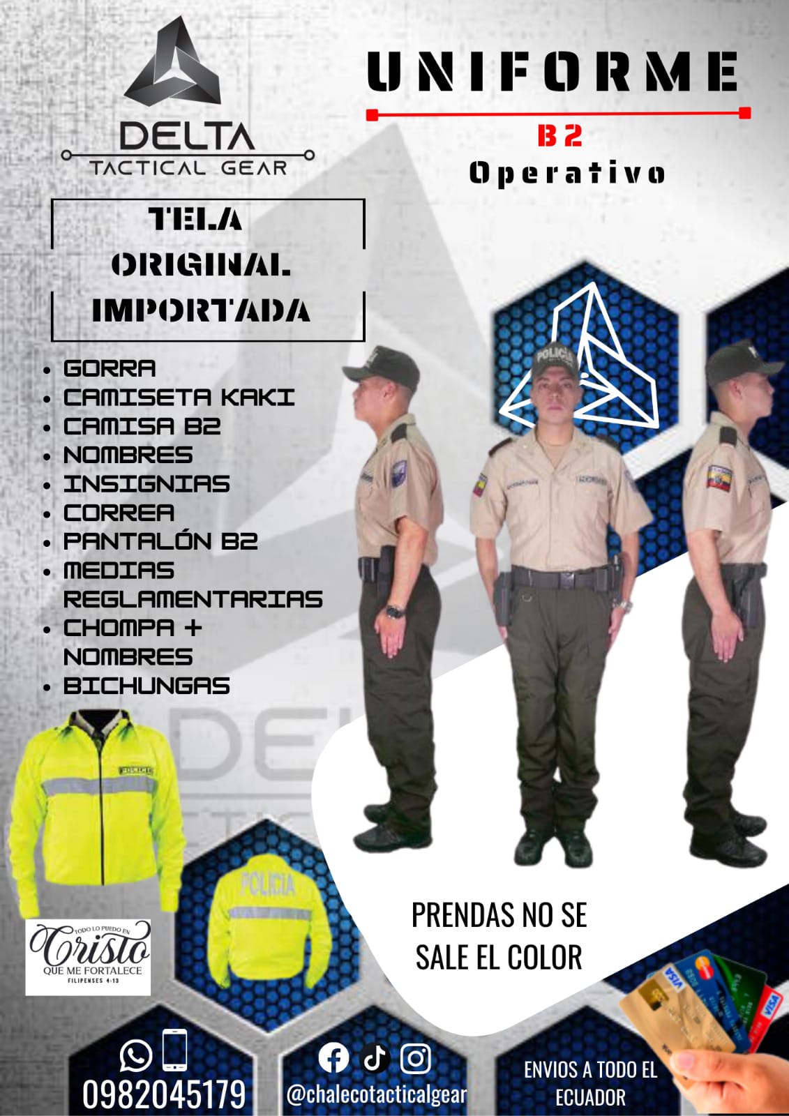 UNIFORME B2 OPERATIVO