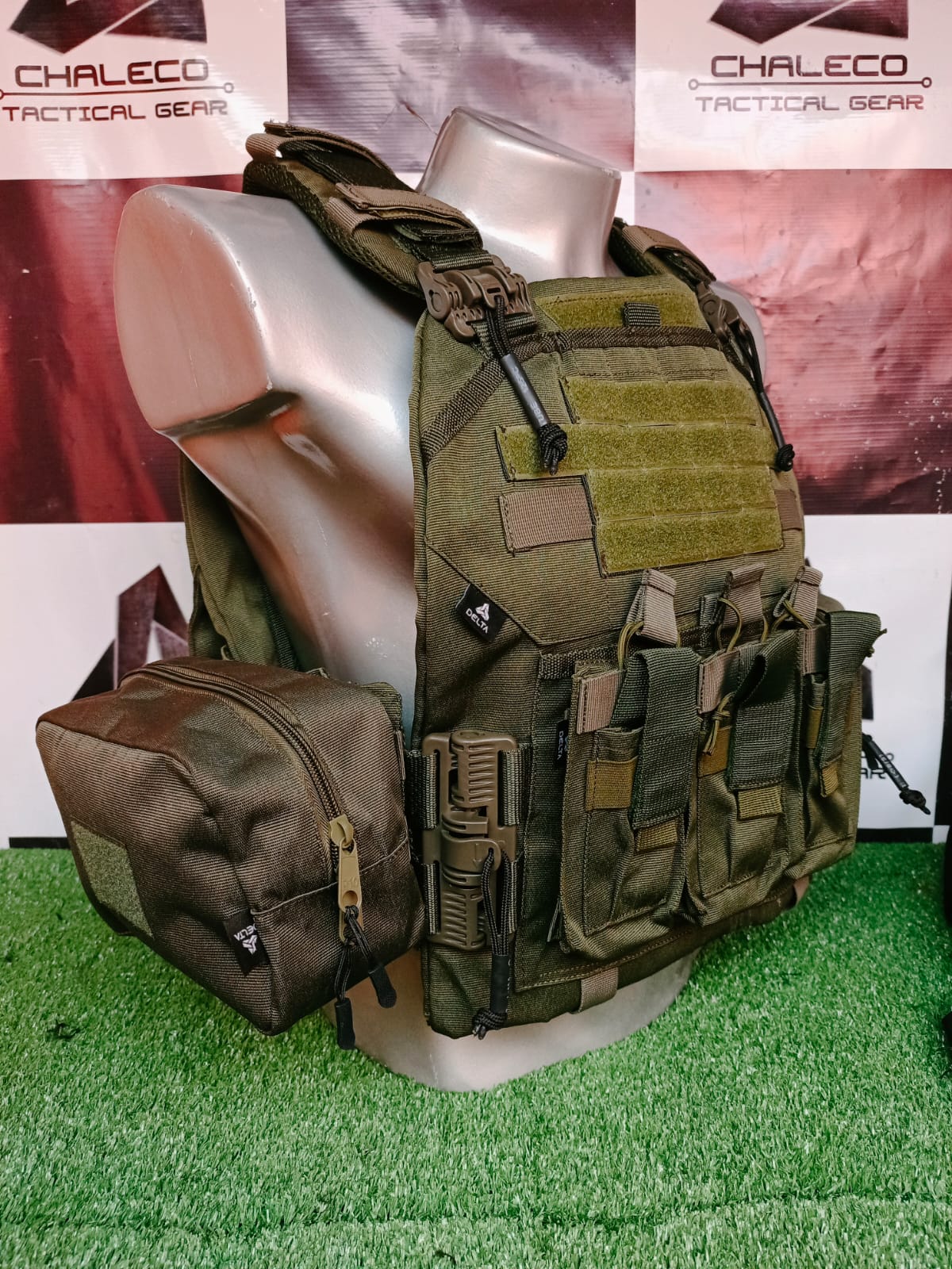 CHALECOS DELTA GREEN