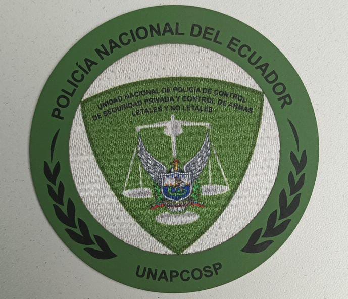 PARCHES HOLOFLEX DE ESCUDOS POLICIA