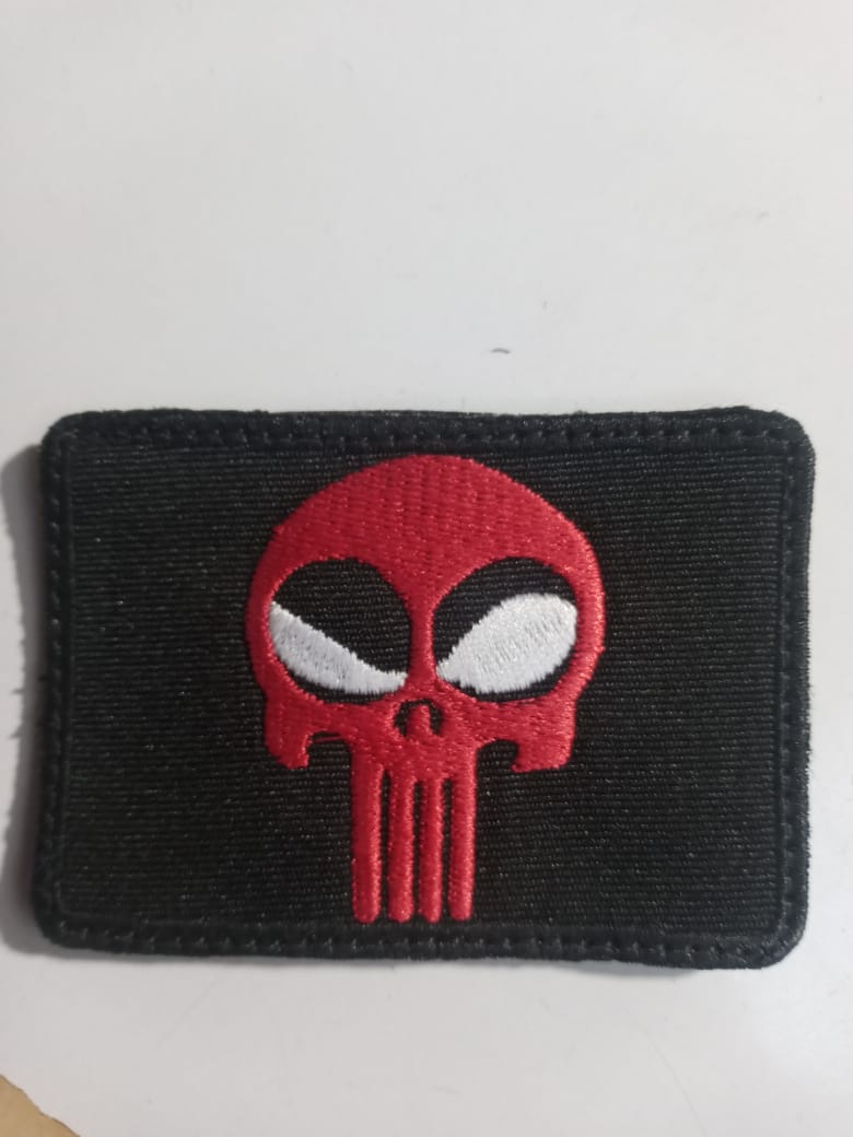 PARCHES BORDADOS PUNISHER Y OTROS