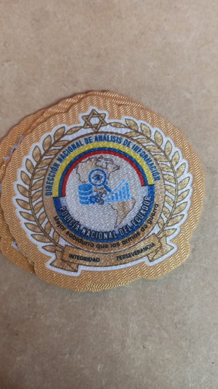 PARCHES HOLOFLEX DE ESCUDOS POLICIA