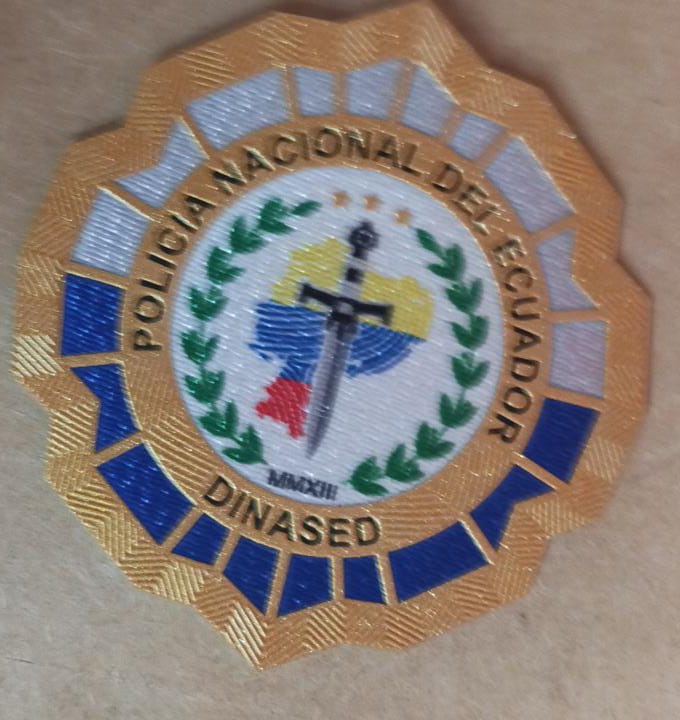 PARCHES HOLOFLEX DE ESCUDOS POLICIA