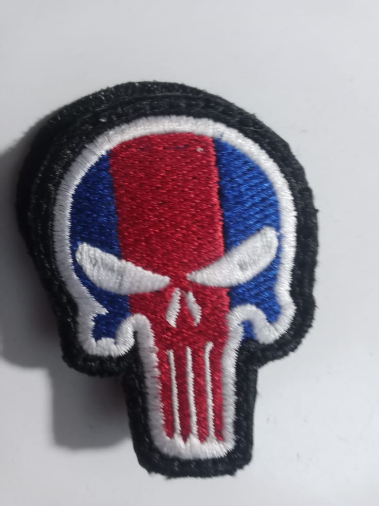 PARCHES BORDADOS PUNISHER Y OTROS