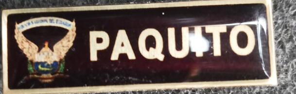 INSIGNIA DE BANDERA DEL ECUADOR