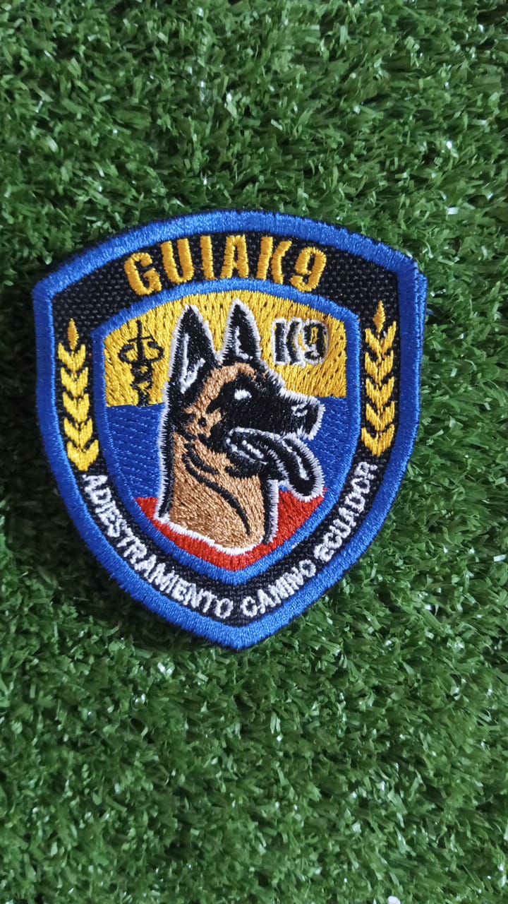 PARCHES DE SELLOS BORDADOS