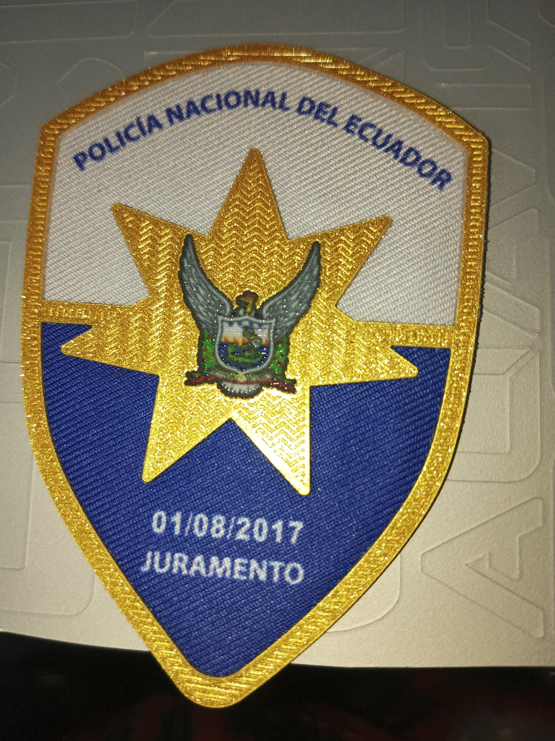 PARCHES HOLOFLEX JURAMENTO CON FECHA